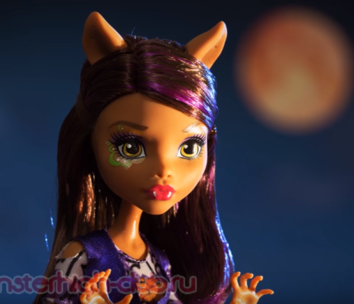 Стопмоушен Camp Fire Stories with Clawdeen Wolf (Истории у костра с Клодин Вульф) | Ghoul for the Summer | Monster High